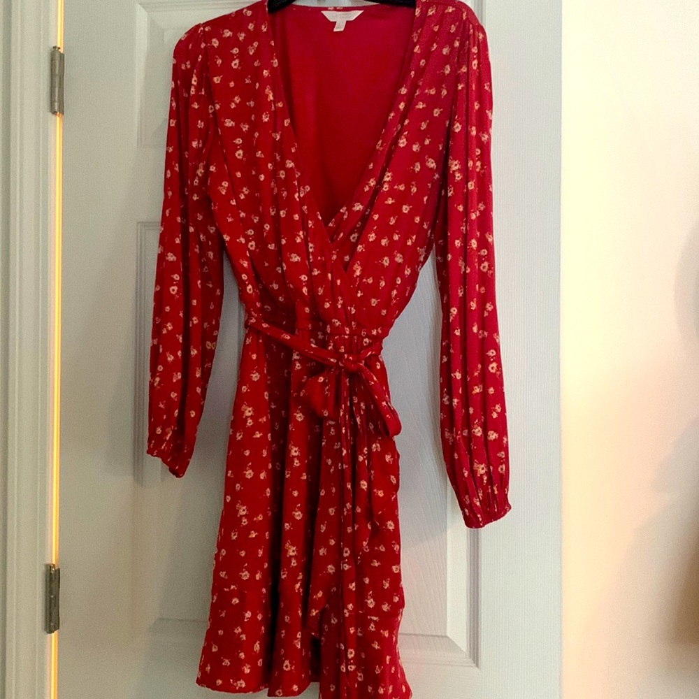 Lauren Conrad floral print dress size Large